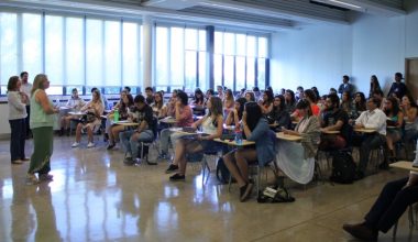 Psicología da la bienvenida a sus nuevos alumnos en Campus Viña